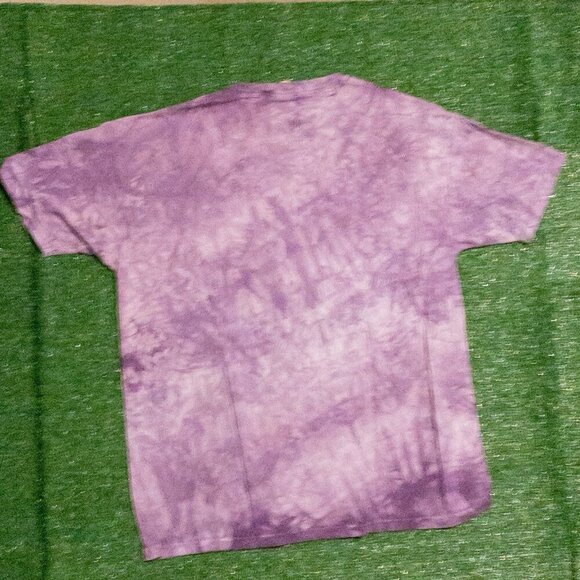 VINTAGE THE MOUNTAIN 1999 PURPLE TIE DYE MENS T SHIRT DREAM CATCHER HORSES XXL - Picture 3 of 6